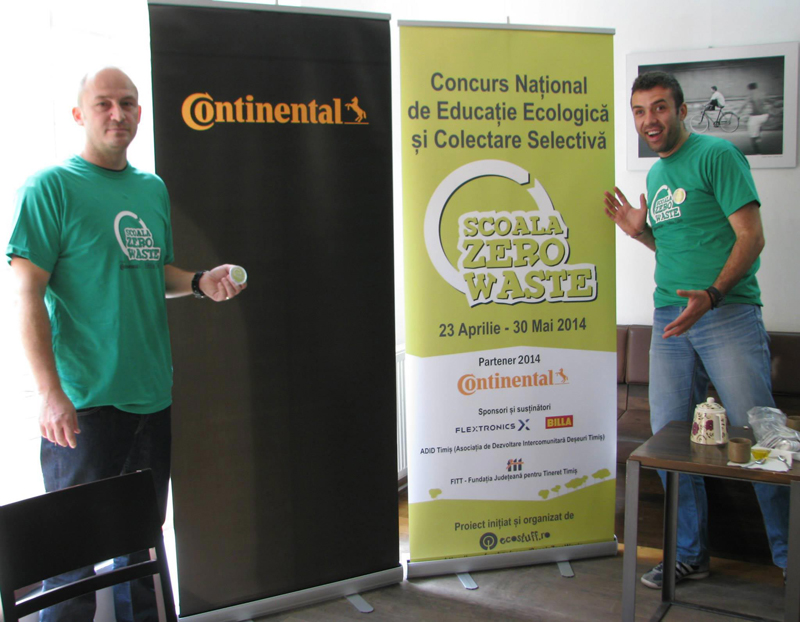 continental partener scoala zero waste 2014
